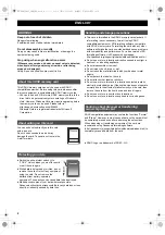 Предварительный просмотр 2 страницы Panasonic RP-SDRC08GSK Operating Instructions Manual