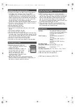 Предварительный просмотр 3 страницы Panasonic RP-SDRC16GAK Owner'S Manual