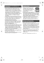 Предварительный просмотр 5 страницы Panasonic RP-SDU32GD1K Operating Instructions Manual