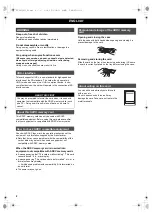 Предварительный просмотр 2 страницы Panasonic RP-SDU64GE1K Operating Instructions Manual