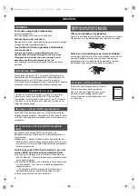 Предварительный просмотр 4 страницы Panasonic RP-SDU64GE1K Operating Instructions Manual