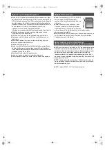 Предварительный просмотр 27 страницы Panasonic RP-SDU64GE1K Operating Instructions Manual