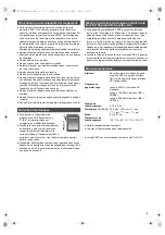 Предварительный просмотр 5 страницы Panasonic RP-SDUA64GUK Owner'S Manual