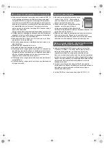 Предварительный просмотр 7 страницы Panasonic RP-SDUB08GAK Operating Instructions Manual