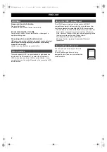 Предварительный просмотр 2 страницы Panasonic RP-SDUB16GAK Owner'S Manual