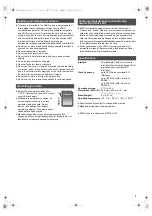 Предварительный просмотр 3 страницы Panasonic RP-SDUB16GAK Owner'S Manual