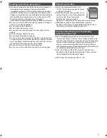 Предварительный просмотр 3 страницы Panasonic RP-SDUB32GAK Operating Instructions Manual