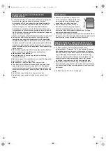 Preview for 17 page of Panasonic RP-SDUC16GAK Operating Instructions Manual