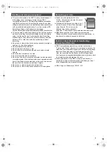 Preview for 3 page of Panasonic RP-SDUC64GAK Operating Instructions Manual