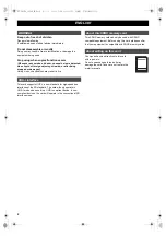 Предварительный просмотр 2 страницы Panasonic RP-SDUT16GAK Operating Instructions Manual