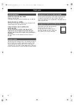 Предварительный просмотр 6 страницы Panasonic RP-SDUT16GAK Operating Instructions Manual