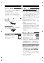 Предварительный просмотр 4 страницы Panasonic RP-SDW32GG1K Operating Instructions Manual