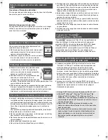 Preview for 7 page of Panasonic RP-SDW48GE1K Operating Instructions Manual