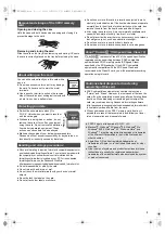 Preview for 3 page of Panasonic RP-SDW48GG1K Operating Instructions Manual