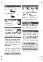 Предварительный просмотр 5 страницы Panasonic RP-SDW64GE1K Operating Instructions Manual