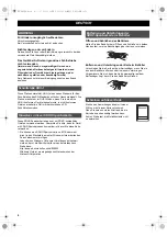 Предварительный просмотр 4 страницы Panasonic RP-SDY08GE1K Operating Instructions Manual