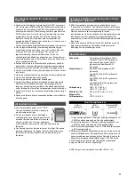 Предварительный просмотр 11 страницы Panasonic RP-SDZA128AK Operating Instructions Manual