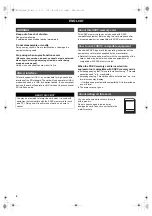 Предварительный просмотр 2 страницы Panasonic RP-SDZA64GAK Owner'S Manual