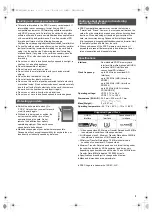 Предварительный просмотр 3 страницы Panasonic RP-SDZA64GAK Owner'S Manual