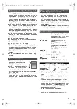 Предварительный просмотр 5 страницы Panasonic RP-SDZA64GAK Owner'S Manual