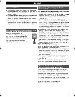 Предварительный просмотр 5 страницы Panasonic RP-SM02GCE1K Operating Instructions Manual