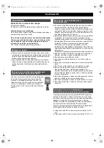 Предварительный просмотр 7 страницы Panasonic RP-SM04GEE1K Operating Instructions Manual