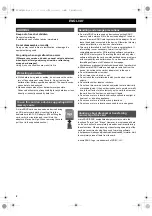 Предварительный просмотр 2 страницы Panasonic RP-SMFB32GAK Operating Instructions Manual