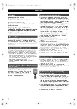 Предварительный просмотр 2 страницы Panasonic RP-SMGA32GAK Operating Instructions Manual