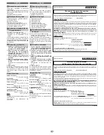 Preview for 3 page of Panasonic RP-SP58 Operating Instructions