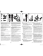 Предварительный просмотр 2 страницы Panasonic RP-VW906 Operating Instructions