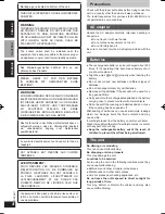 Предварительный просмотр 4 страницы Panasonic RP-WF810 Operating Instructions Manual