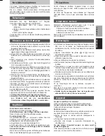 Предварительный просмотр 5 страницы Panasonic RP-WF810 Operating Instructions Manual