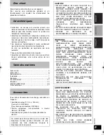 Preview for 3 page of Panasonic RP WF930 Operating Instructions Manual