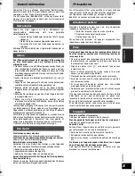 Preview for 5 page of Panasonic RP WF930 Operating Instructions Manual