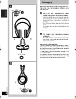 Предварительный просмотр 8 страницы Panasonic RP WF930 Operating Instructions Manual