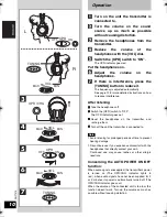 Preview for 10 page of Panasonic RP WF930 Operating Instructions Manual