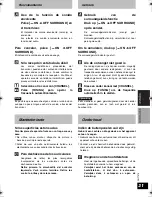 Preview for 31 page of Panasonic RP WF930 Operating Instructions Manual