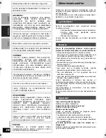 Preview for 38 page of Panasonic RP WF930 Operating Instructions Manual