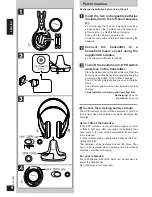 Preview for 6 page of Panasonic RP-WF940 Operating Instructions Manual