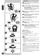 Preview for 10 page of Panasonic RP-WF940 Operating Instructions Manual