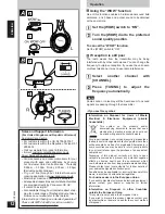 Preview for 12 page of Panasonic RP-WF940 Operating Instructions Manual