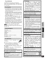 Preview for 21 page of Panasonic RP-WF940 Operating Instructions Manual