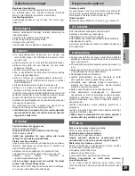 Preview for 39 page of Panasonic RP-WF940 Operating Instructions Manual