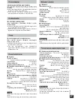 Preview for 67 page of Panasonic RP-WF940 Operating Instructions Manual