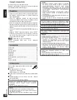 Preview for 68 page of Panasonic RP-WF940 Operating Instructions Manual