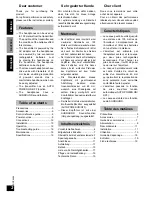 Preview for 2 page of Panasonic rp-wf950 Operating Instructions Manual