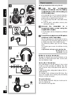 Preview for 8 page of Panasonic rp-wf950 Operating Instructions Manual