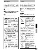 Preview for 35 page of Panasonic rp-wf950 Operating Instructions Manual