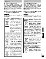 Preview for 71 page of Panasonic rp-wf950 Operating Instructions Manual