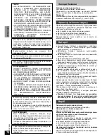 Preview for 78 page of Panasonic rp-wf950 Operating Instructions Manual